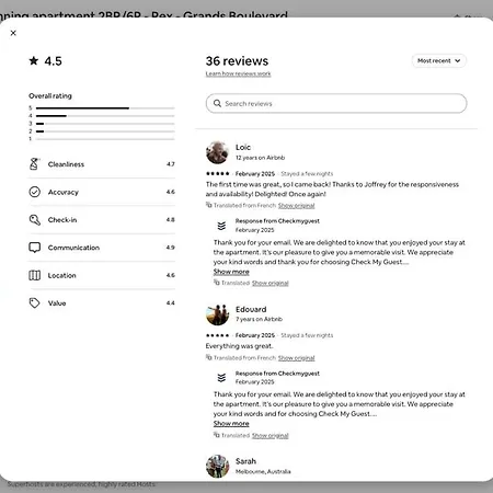 Les Halles - Grands Boulevards Stylish 2br - 6p Apartment