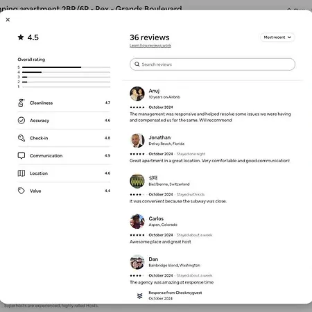 Les Halles - Grands Boulevards Stylish 2br - 6p Apartment *