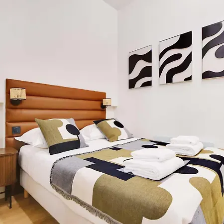 Les Halles - Grands Boulevards Stylish 2br - 6p