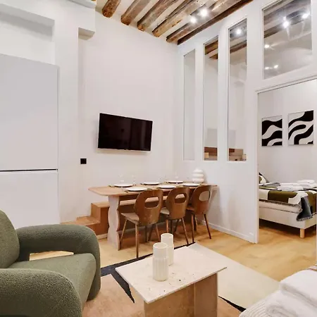 Les Halles - Grands Boulevards Stylish 2br - 6p Παρίσι